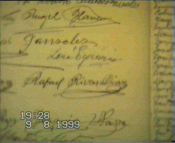 Firmas constitución del Sindicato 31