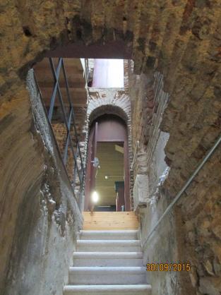 Bajada a las catacumbas