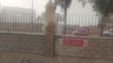 Estación vista desde el Tren